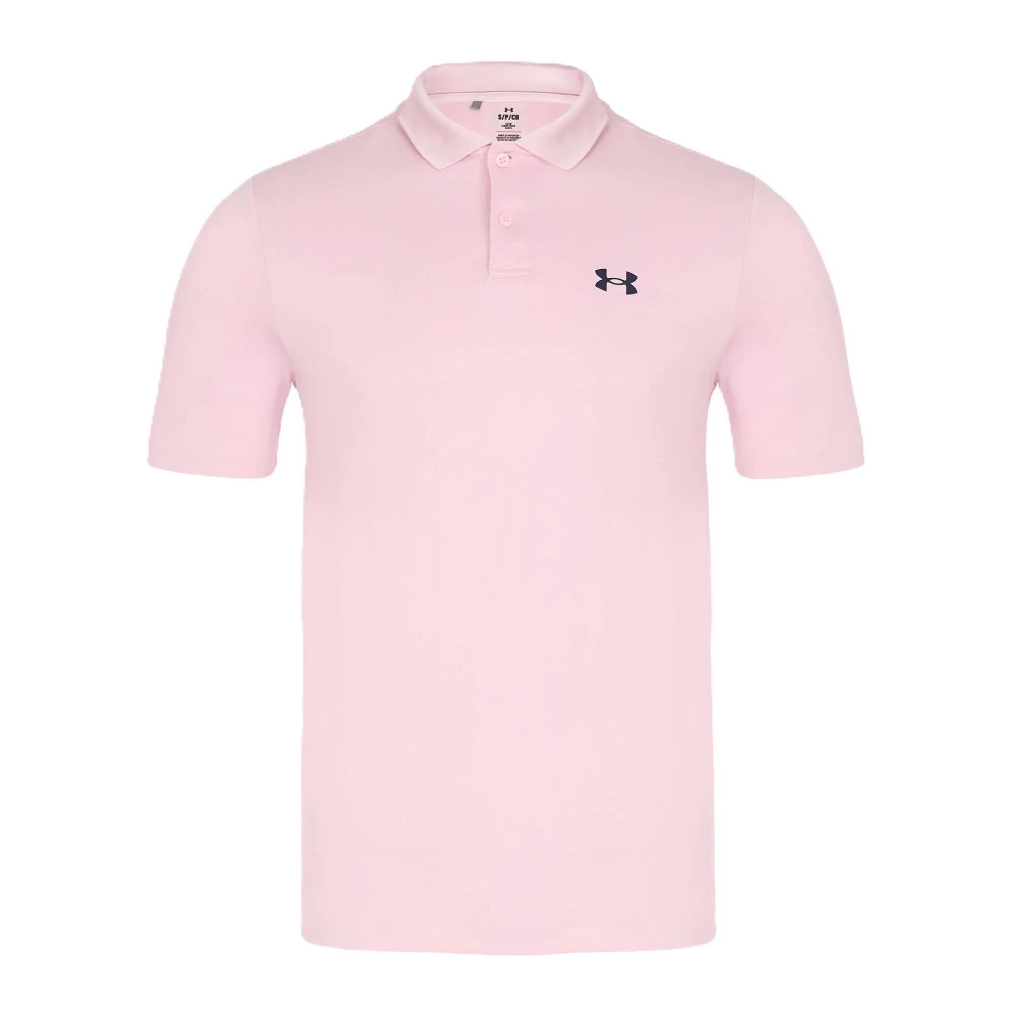 Under Armour Performance 3.0 Herren Poloshirt, rosa