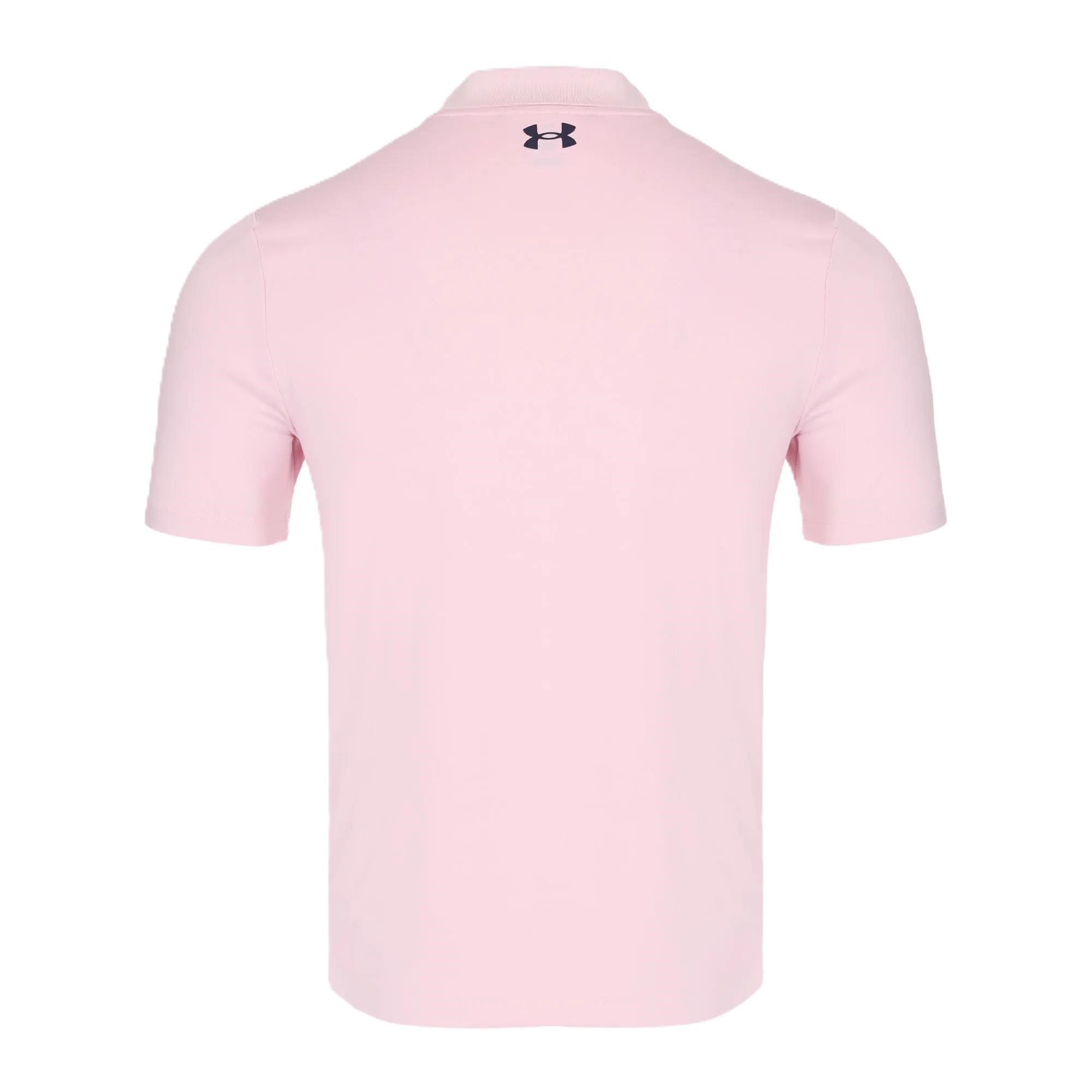 Under Armour Performance 3.0 Herren Poloshirt, rosa