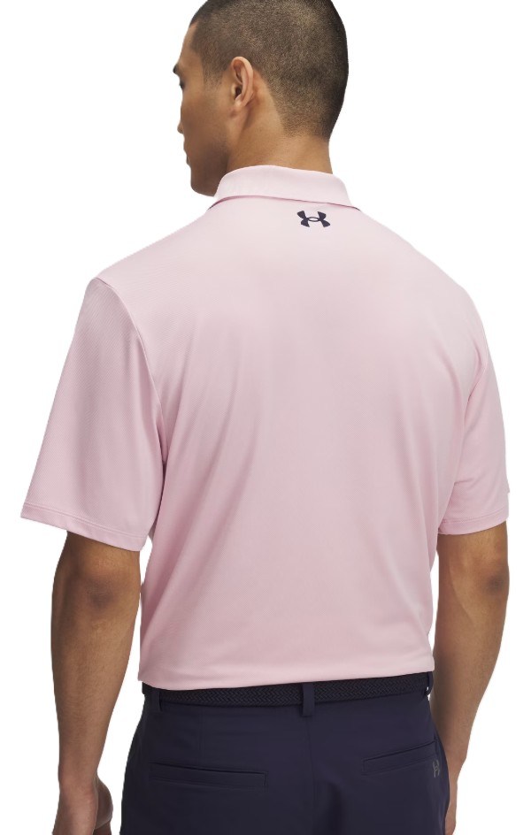 Under Armour Performance 3.0 Herren Poloshirt, rosa