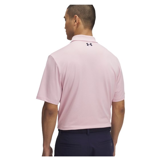 Under Armour Performance 3.0 Herren Poloshirt, rosa