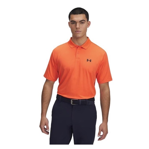 Under Armour Matchplay Herren Poloshirt, orange