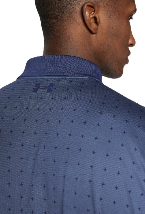 Under Armour Matchplay Printed Herren Poloshirt, midnight navy