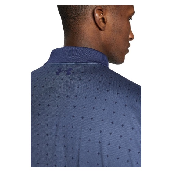Under Armour Matchplay Printed Herren Poloshirt, midnight navy