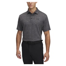 Under Armour Playoff 3.0 Printed  Herren Poloshirt, castlerock