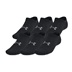 Under Armour Essential No Show Unisex Socken, 6Paar, schwarz