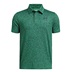 Under Armour Playoff Printed Junior Poloshirt, team kelly grün