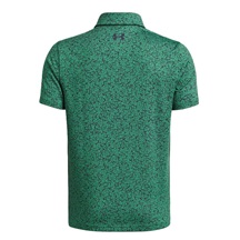 Under Armour Playoff Printed Junior Poloshirt, team kelly grün