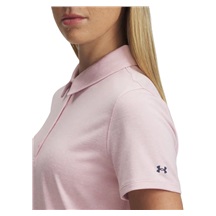 Under Armour Playoff SS Damen Poloshirt, rosa