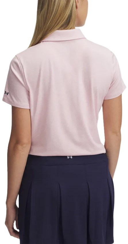 Under Armour Playoff SS Damen Poloshirt, rosa