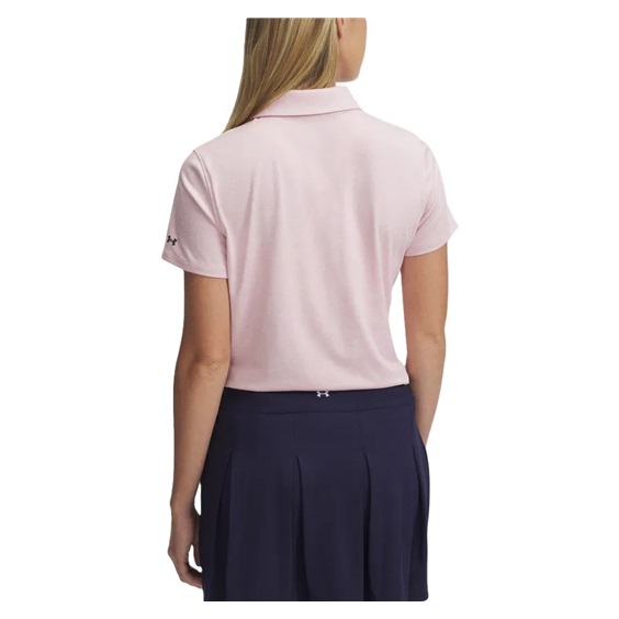Under Armour Playoff SS Damen Poloshirt, rosa