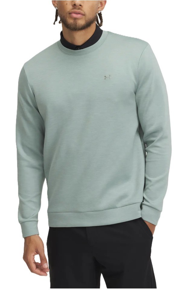 Under Armour Drive Midlayer Crew Herren Sweatshirt, hellgrün