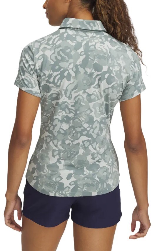 Under Armour Playoff 3.0 Printed Damen Poloshirt, silica green