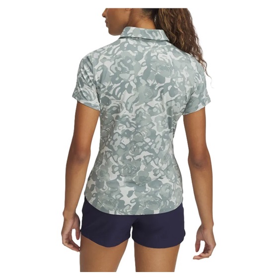 Under Armour Playoff 3.0 Printed Damen Poloshirt, silica green