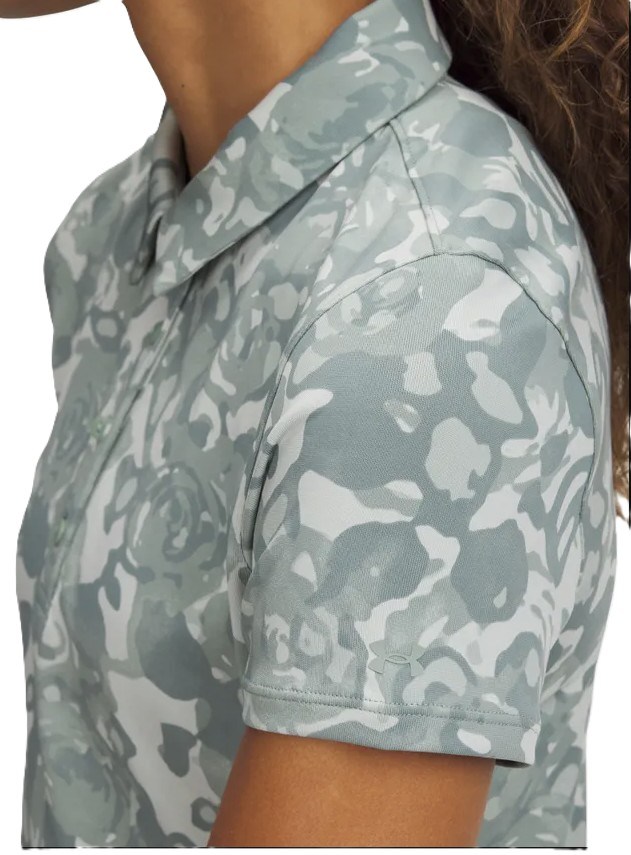Under Armour Playoff 3.0 Printed Damen Poloshirt, silica green