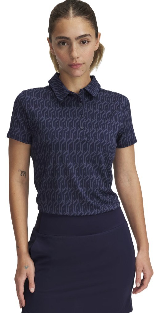 Under Armour Playoff 3.0 Damen Poloshirt, dunkelblau