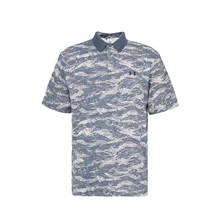 Under Armour Drive Chill Printed Herren Poloshirt, grau