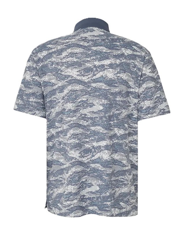 Under Armour Drive Chill Printed Herren Poloshirt, grau