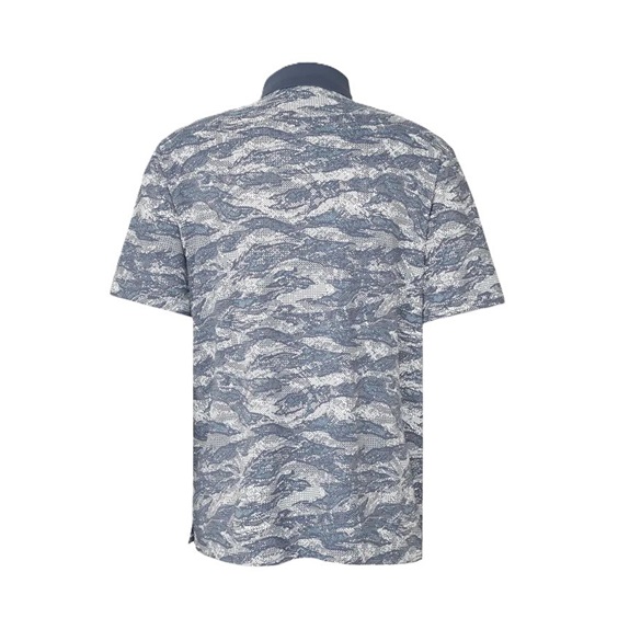 Under Armour Drive Chill Printed Herren Poloshirt, grau