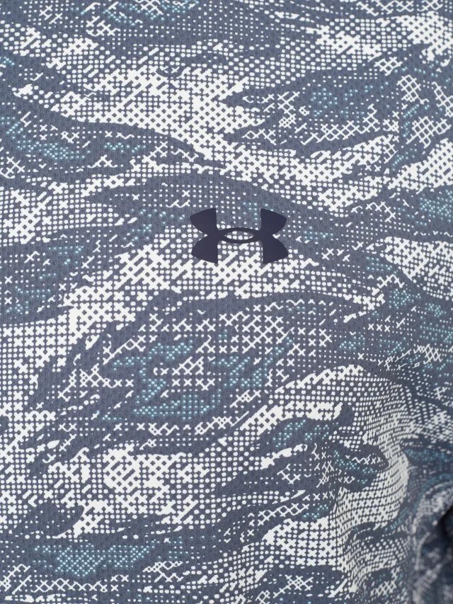Under Armour Drive Chill Printed Herren Poloshirt, grau