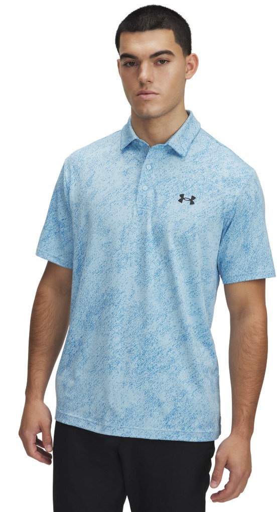 Under Armour Drive Jacquard Herren Poloshirt, stream