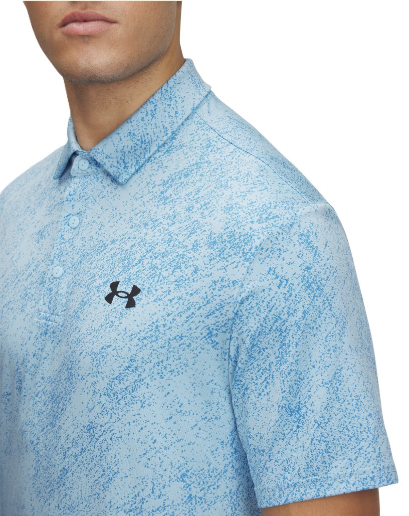 Under Armour Drive Jacquard Herren Poloshirt, stream