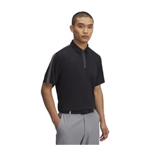 Under Armour Drive Zip Herren Poloshirt, schwarz