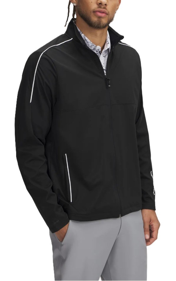 Under Armour Drive Wind Full Zip Herren Sweatshirt, schwarz