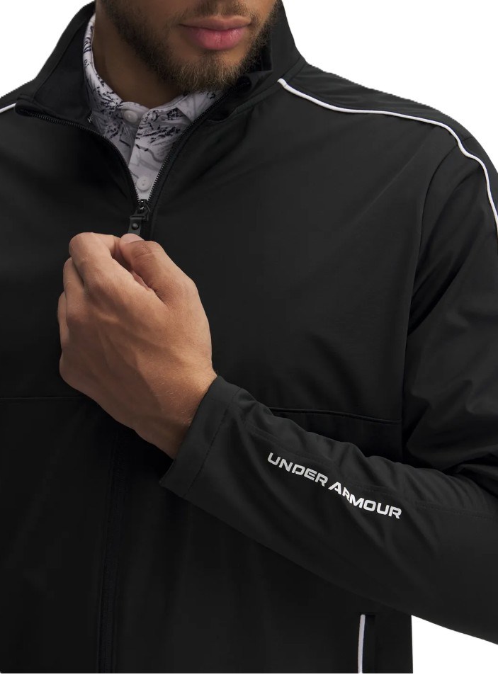 Under Armour Drive Wind Full Zip Herren Sweatshirt, schwarz