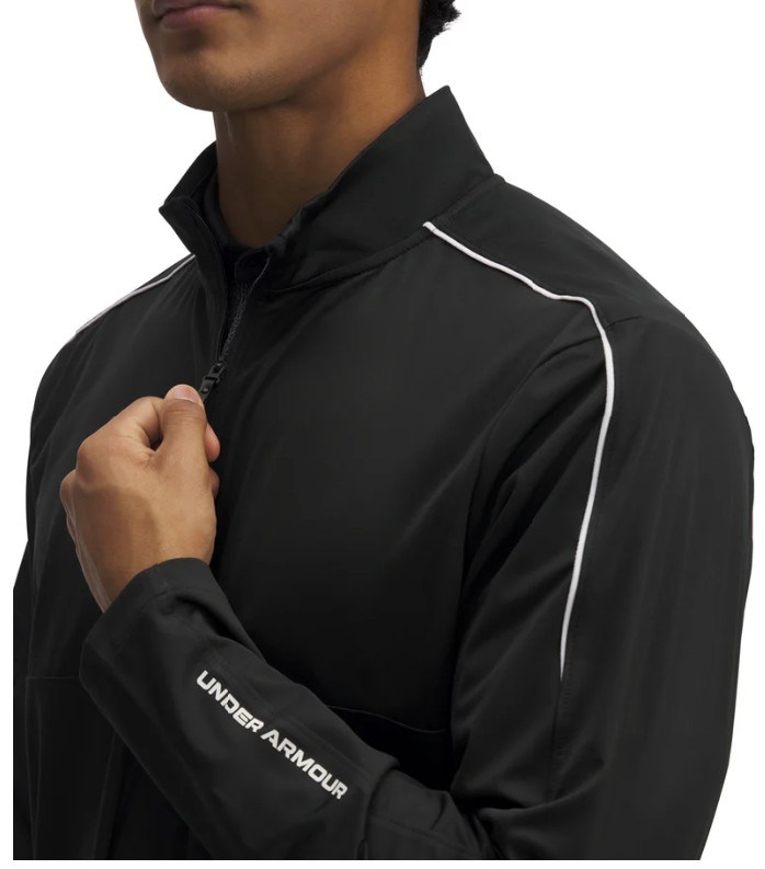 Under Armour Drive Wind Half Zip mens jacket, black