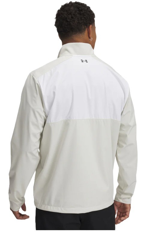 Under Armour Drive Wind Half Zip Herrenjacke, weiss