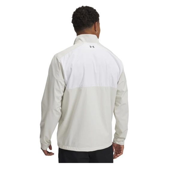 Under Armour Drive Wind Half Zip Herrenjacke, weiss