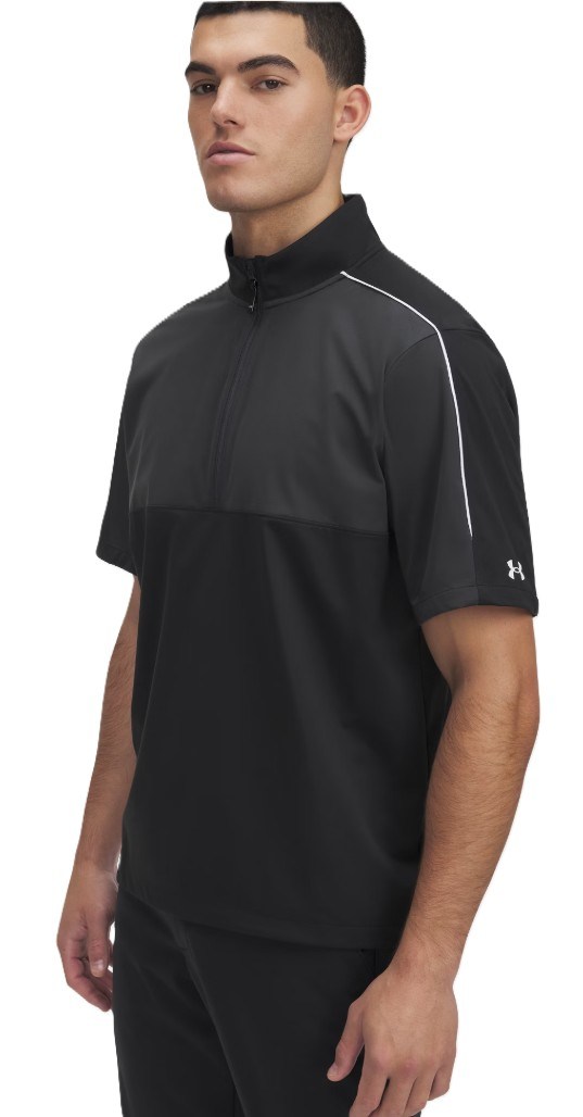 Under Armour Drive Wind Short Sleeve Herrenjacke, schwarz
