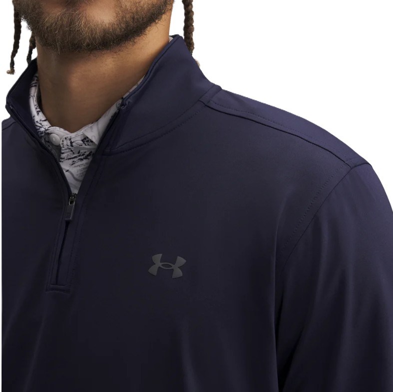 Under Armour Drive 1/4 Zip Herren Sweatshirt, dunkelblau