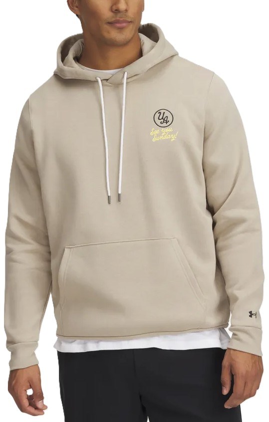 Under Armour Icon Moving Day Herren Sweatshirt, beige/khaki