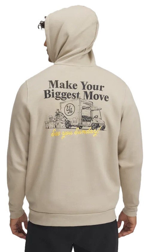 Under Armour Icon Moving Day Herren Sweatshirt, beige/khaki