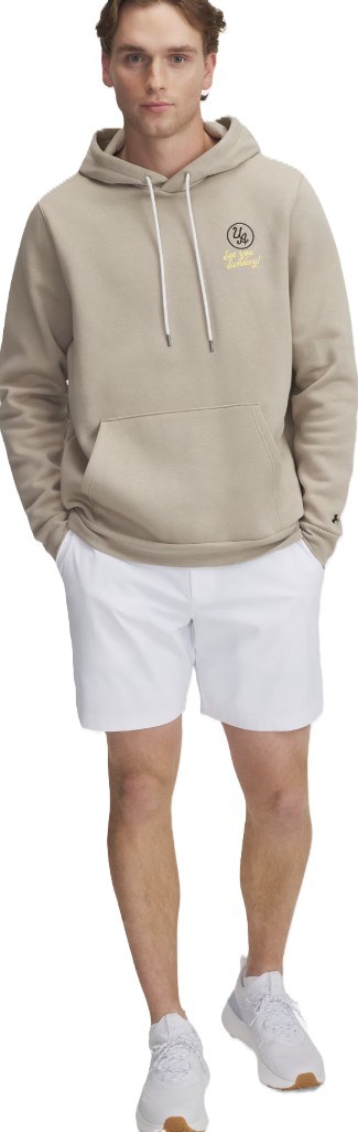 Under Armour Drive Pull-On Herren Shorts, weiss