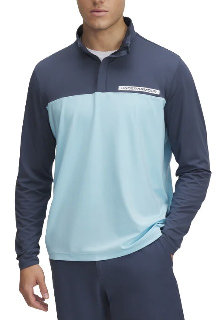 Under Armour T2G 1/4 Zip Herren Sweatshirt, blau