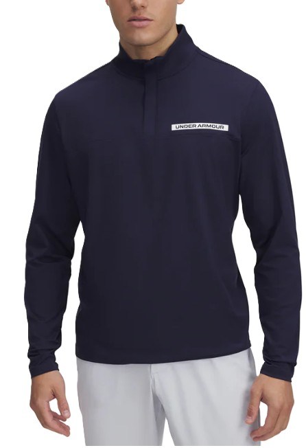 Under Armour T2G 1/4 Zip Herren Sweatshirt, dunkelblau