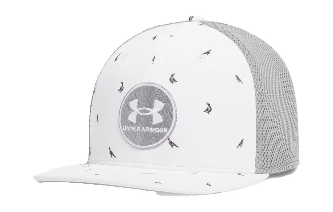 Under Armour Iso-chill Drive Low Stretch Cap, weiss