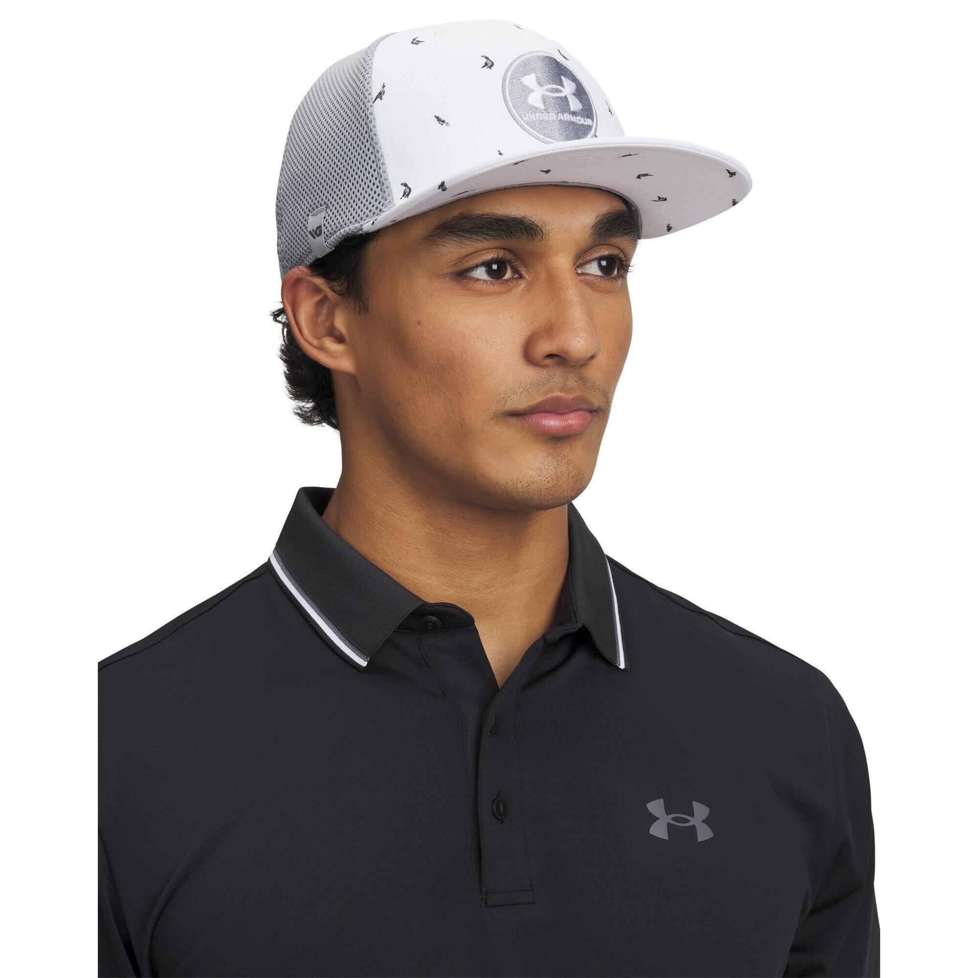 Under Armour Iso-chill Drive Low Stretch Cap, weiss