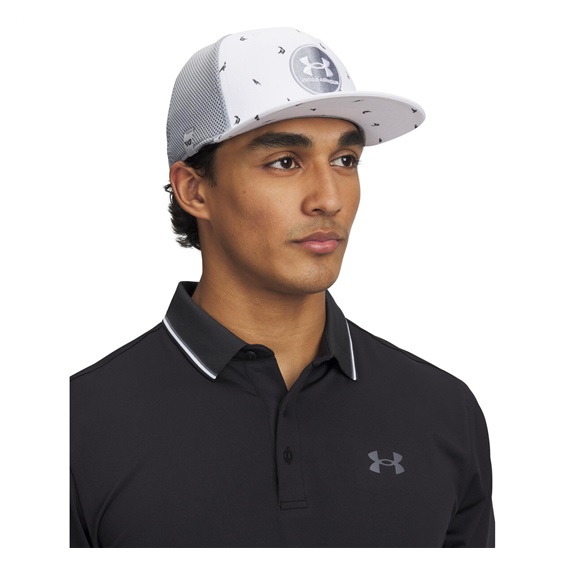 Under Armour Iso-chill Drive Low Stretch Cap, weiss