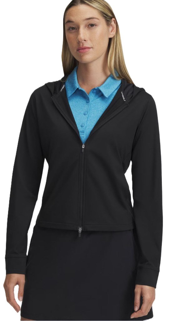 Under Armour Drive Full Zip HD Damen Sweatshirt, schwarz