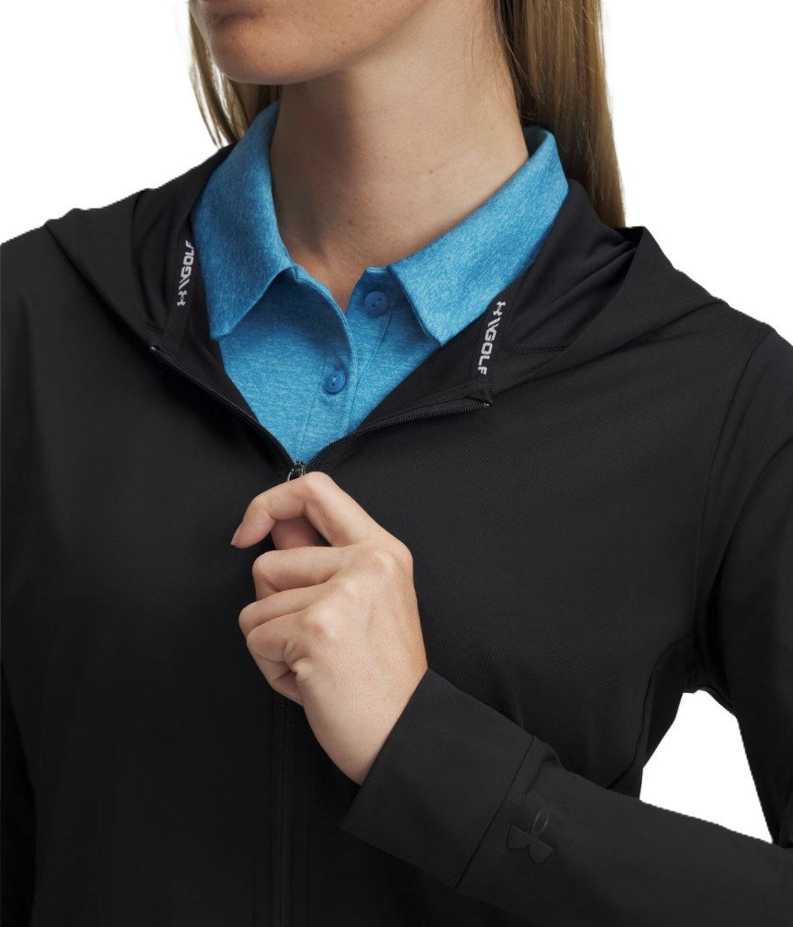 Under Armour Drive Full Zip HD Damen Sweatshirt, schwarz