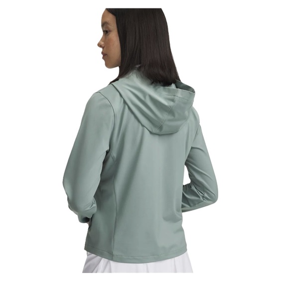 Under Armour Drive Full Zip HD Damen Sweatshirt, silica grün