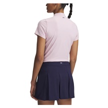 Under Armour Drive Chill SS Damen Poloshirt. rosa