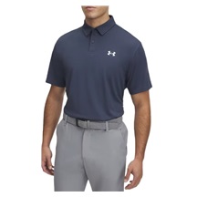 Under Armour T2G Pique Herren Poloshirt, grau/blau