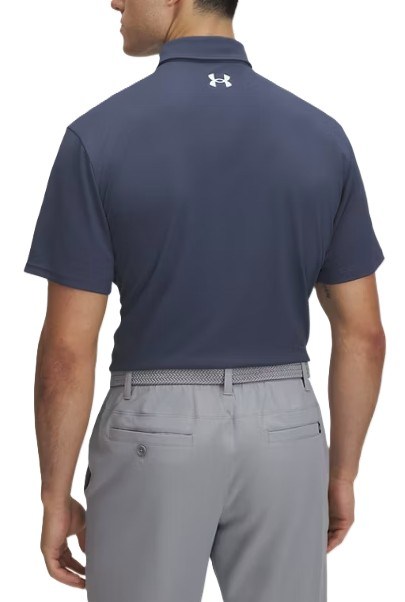 Under Armour T2G Pique Herren Poloshirt, grau/blau