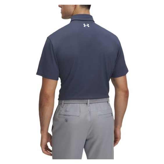 Under Armour T2G Pique Herren Poloshirt, grau/blau