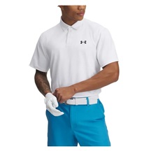 Under Armour T2G Pique Herren Poloshirt, weiss