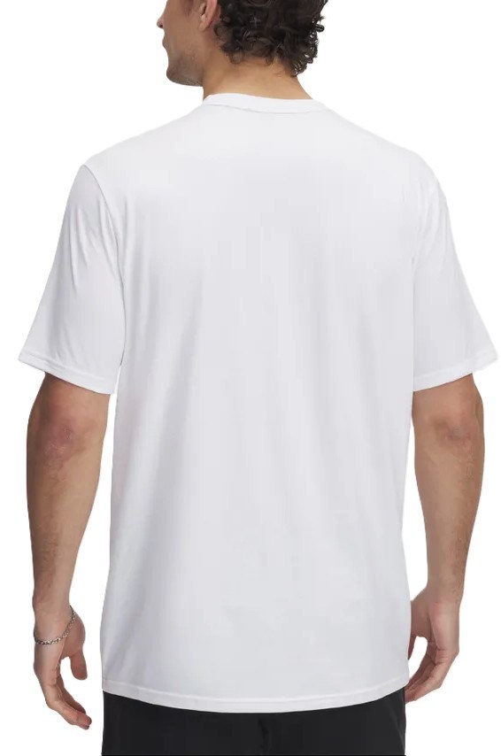 Under Armour M 60/40S Golf Open Up SS Herren T-Shirt, weiss